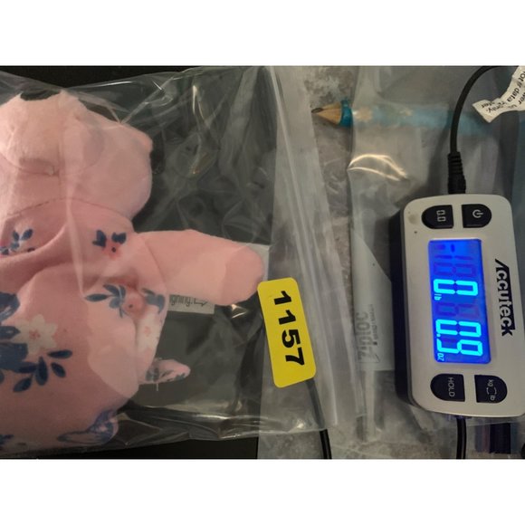 Sleep On It Mini Lovey Bear Pink Blue Butterflies Flowers Lovey Security Blanket - Picture 7 of 7